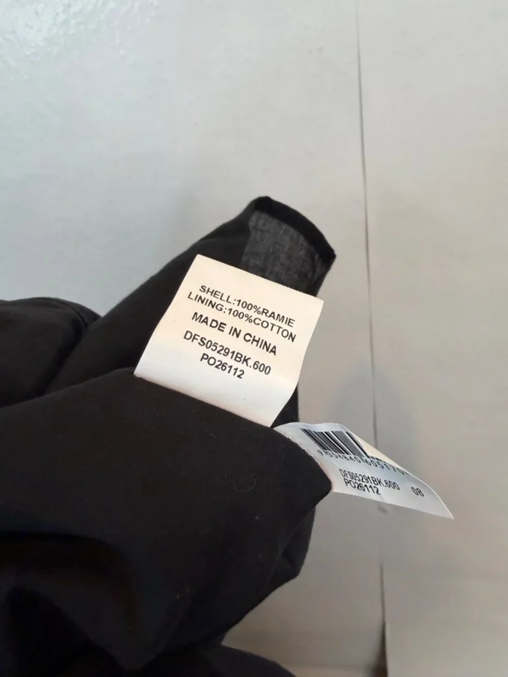 DISSH Women's Layne Black Ramie Skirt Size 4 Elastic Waist Maxi Length NWT $169 - Picture 5 of 7